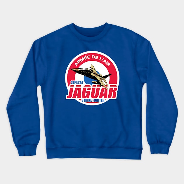 SEPECAT Jaguar Armée de l'Air Crewneck Sweatshirt by TCP